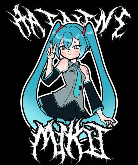 Metal Miku :O